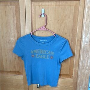 American Eagle Outfitters Blue Kids T-Shirt